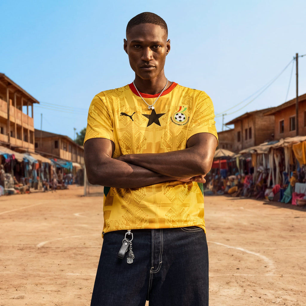 Camiseta Ghana 2026 - 2ª Equipación