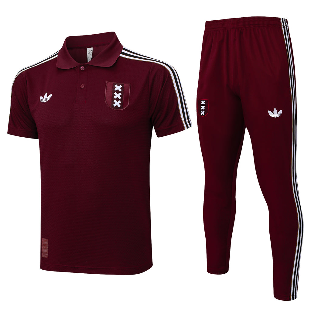 Conjunto Polo Pre-Partido Ajax - 2025/26