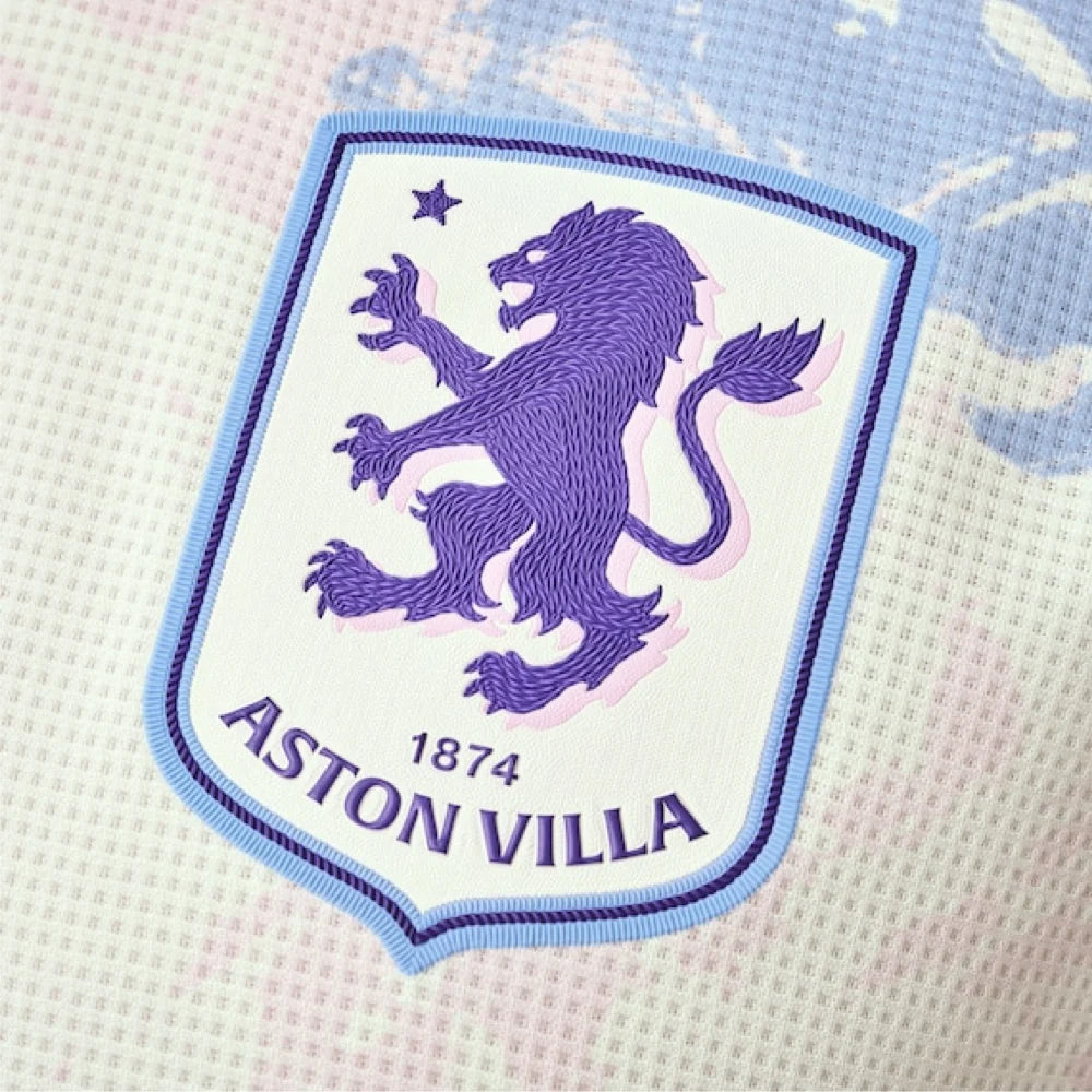 Camiseta Aston Villa 2025/26 - 3ª Equipación Manga Larga