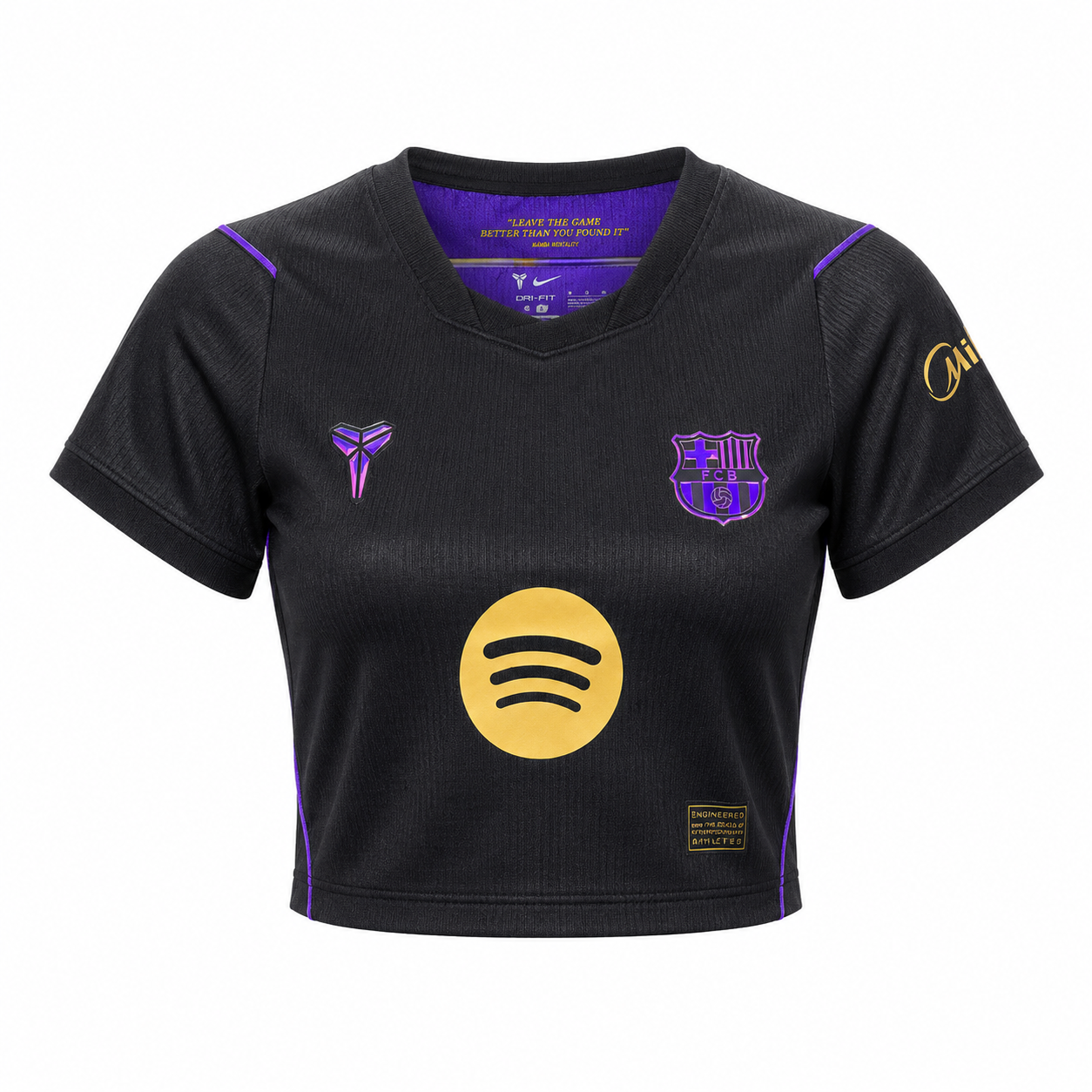 Crop Top FC Barcelona 2026/27 - 2ª Equipación