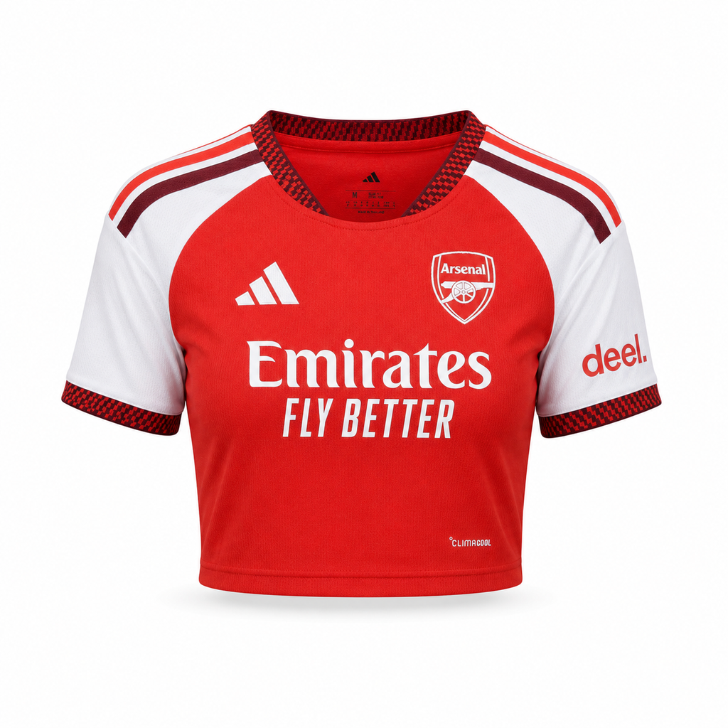Crop Top Arsenal 2026/27 - 1ª Equipación