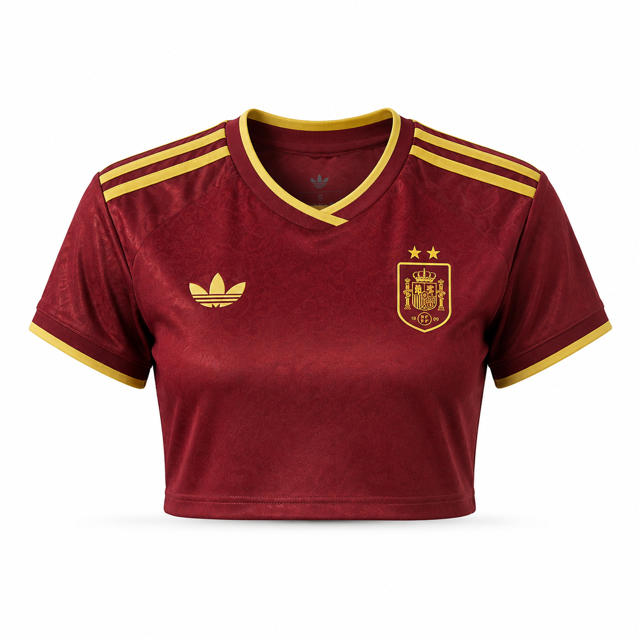 Crop Top Mujer España Mundial 2026 - Edición Especial (2 Estrellas)