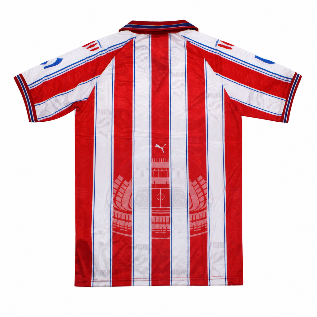 Camiseta Retro Atlético de Madrid 1996/97 - 1ª Equipación