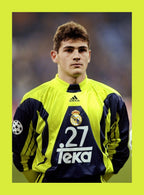 Camiseta Retro Real Madrid 1999/00 - 1ª Equipación Portero Manga Larga
