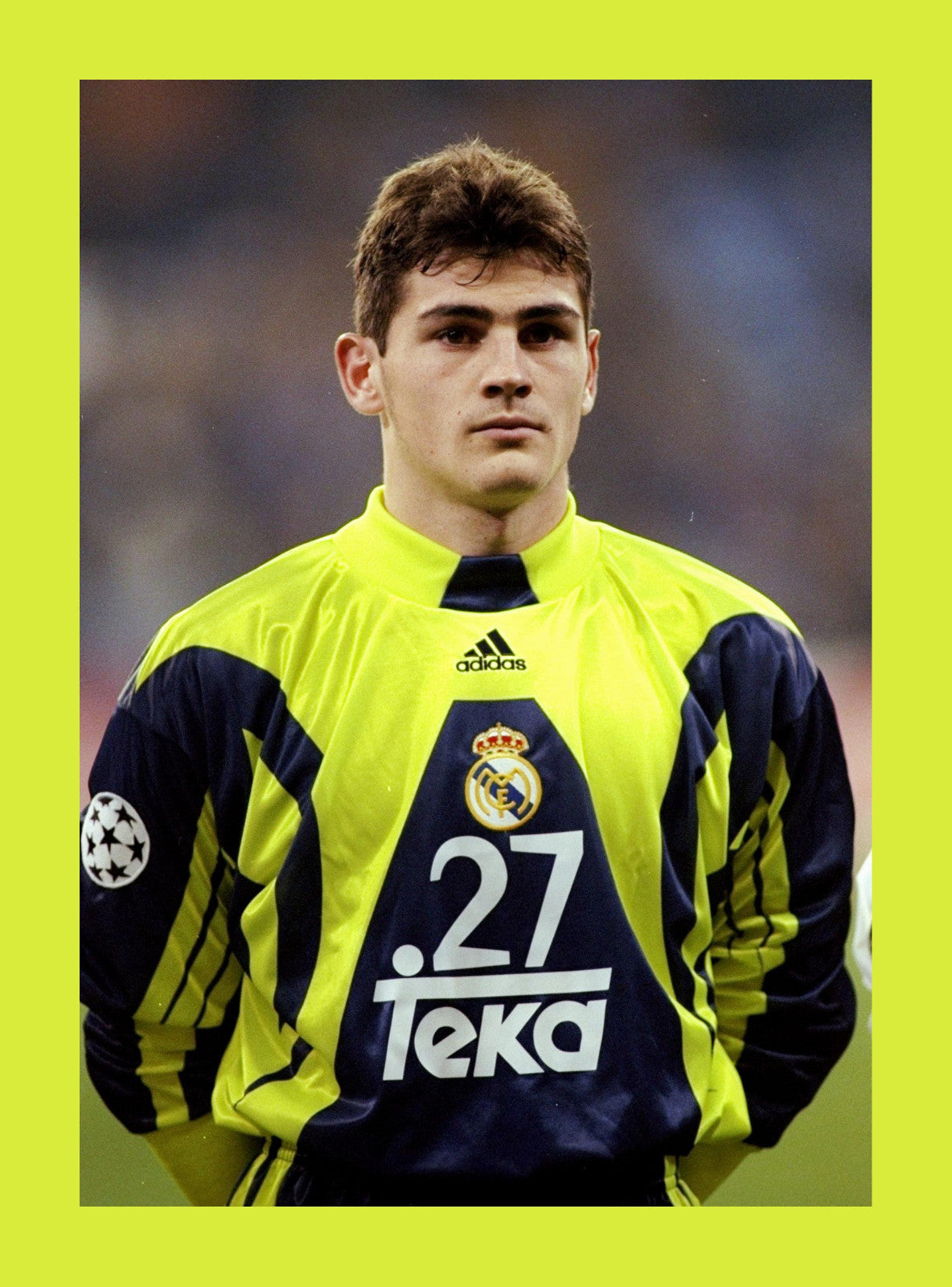 Camiseta Retro Real Madrid 1999/00 - 1ª Equipación Portero Manga Larga