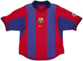 Camiseta Retro Fc Barcelona 2000/01 - 1ª Equipación