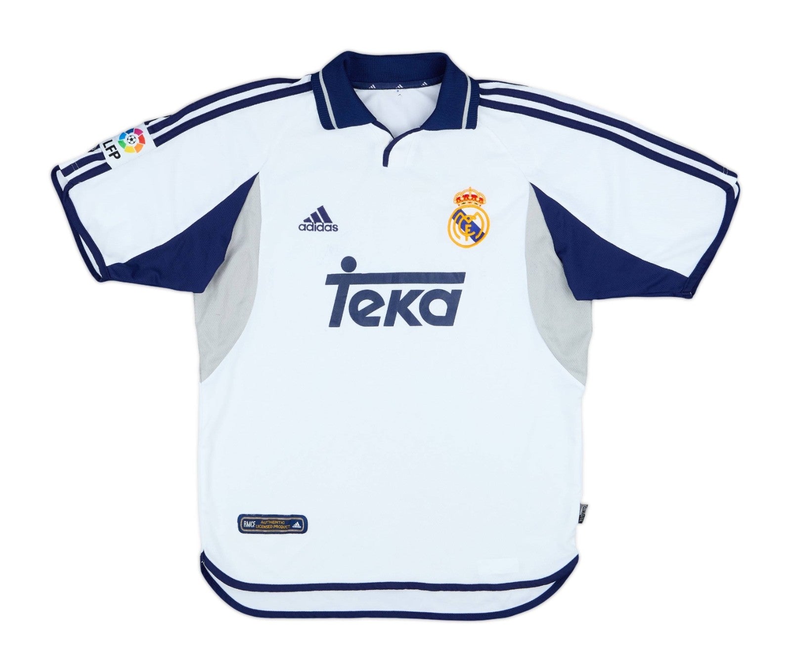 Camiseta Retro Real Madrid 2000/01 - 1ª Equipación