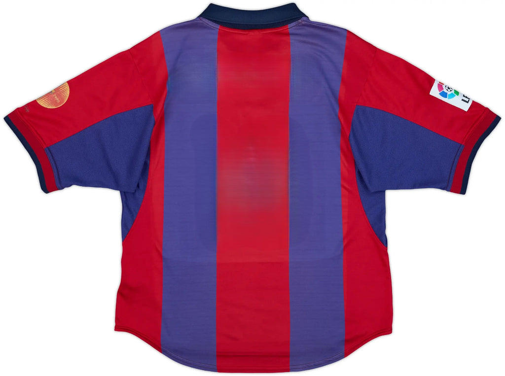 Camiseta Retro Fc Barcelona 2000/01 - 1ª Equipación