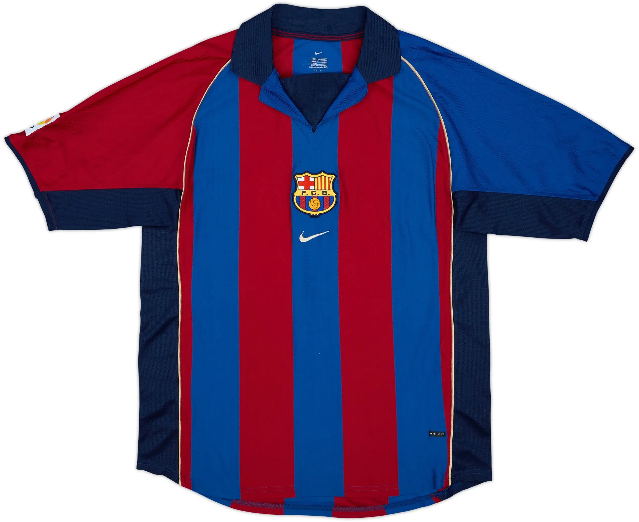 Camiseta Retro Fc Barcelona 2001/02 - 1ª Equipación