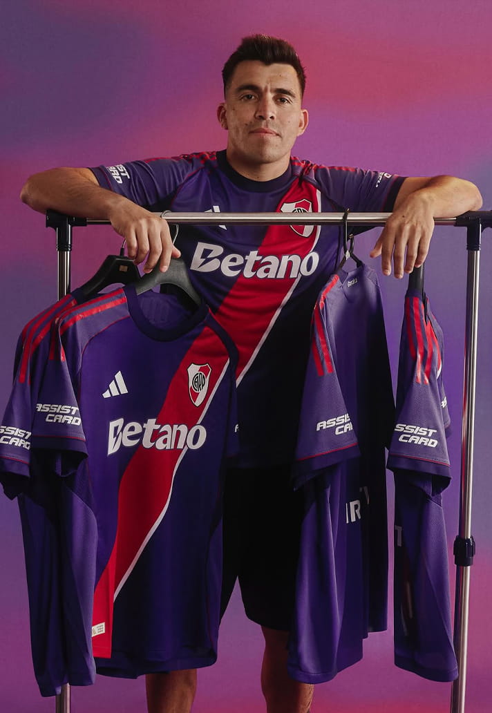 Camiseta River Plate 2025/26 - 3ª Equipación