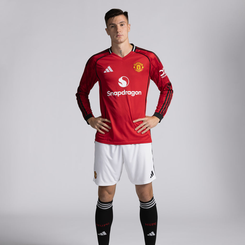 Camiseta Manchester United 2025/26 - 1ª Equipación Manga Larga