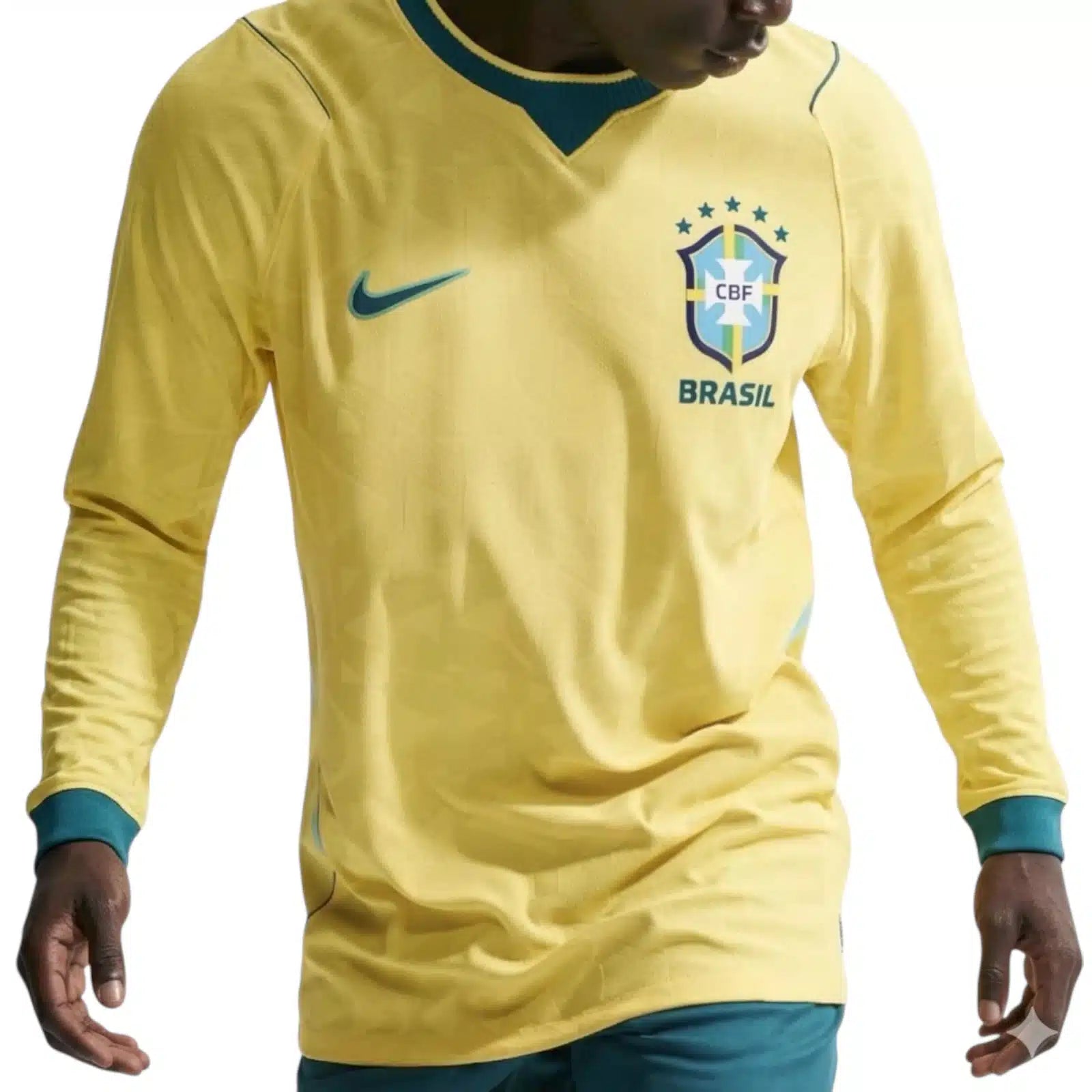 Camiseta Brasil 2026 - 1ª Equipación Manga Larga