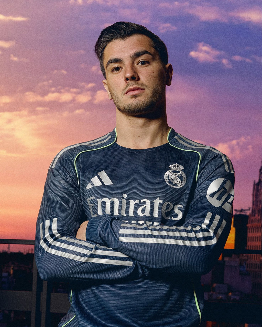 Camiseta Real Madrid 2025/26 - 2ª Equipación Manga Larga