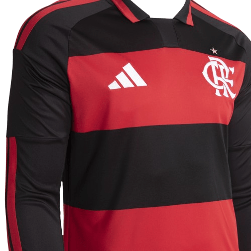 Camiseta Flamengo 2025/26 - 1ª Equipación Manga Larga