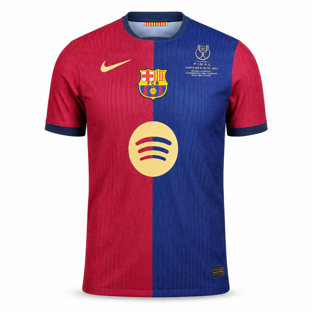 Camiseta FC Barcelona - Edición Final Copa del Rey 2025