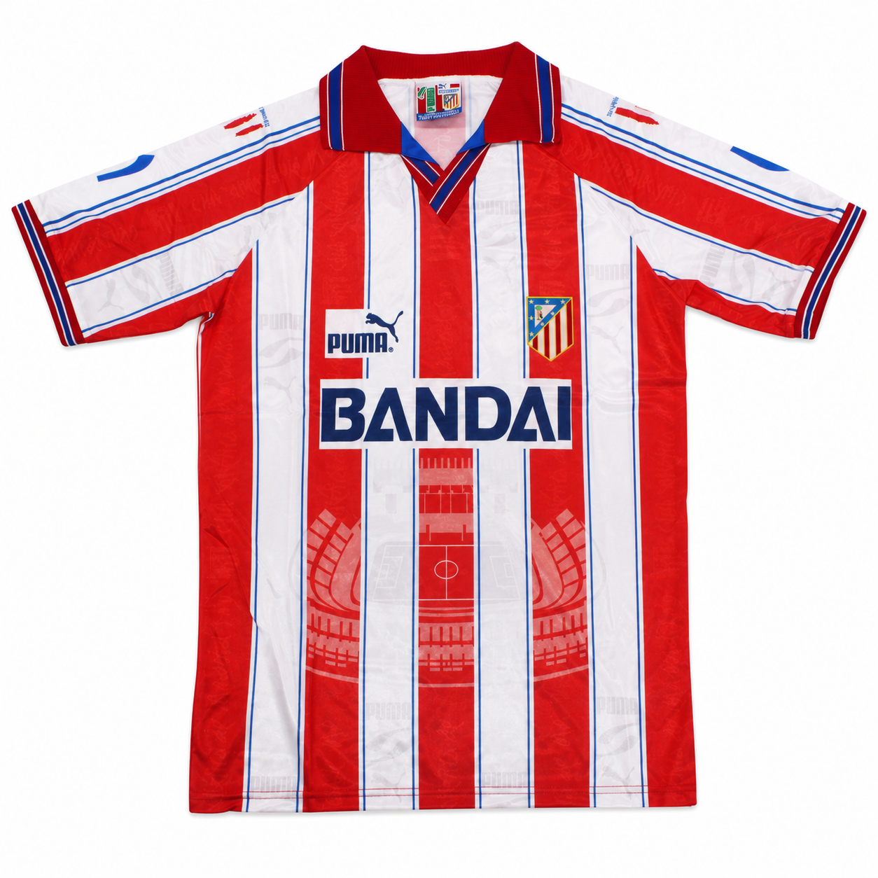 Camiseta Retro Atlético de Madrid 1996/97 - 1ª Equipación