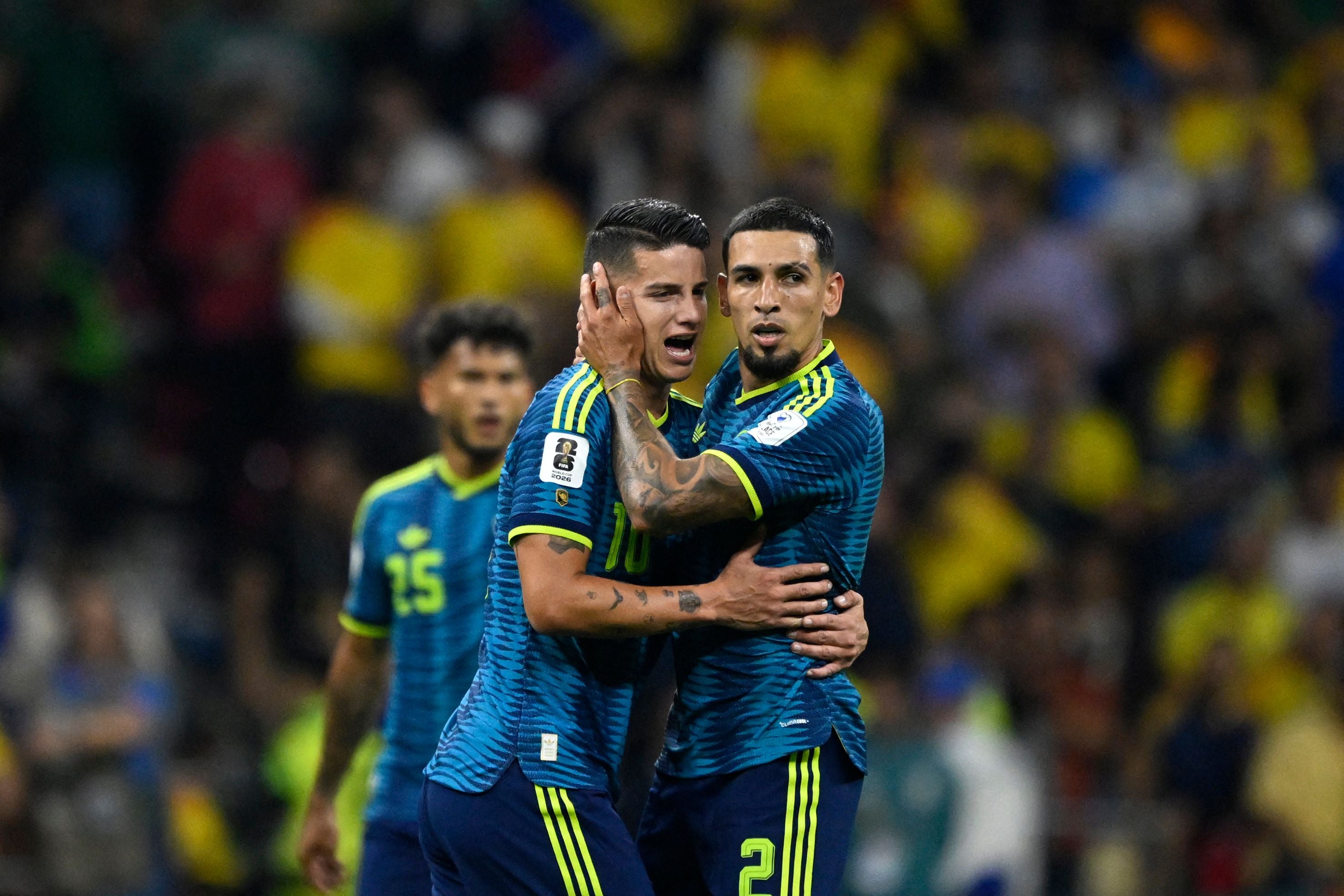Pantalón Corto Colombia Mundial 2026 - 2ª Equipación