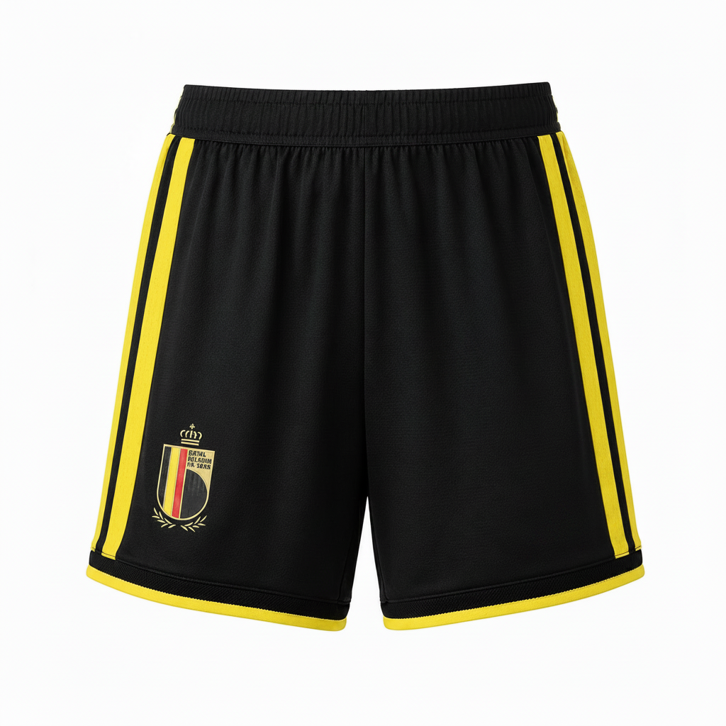 Pantalón Corto Bélgica Mundial 2026 - 1ª Equipación