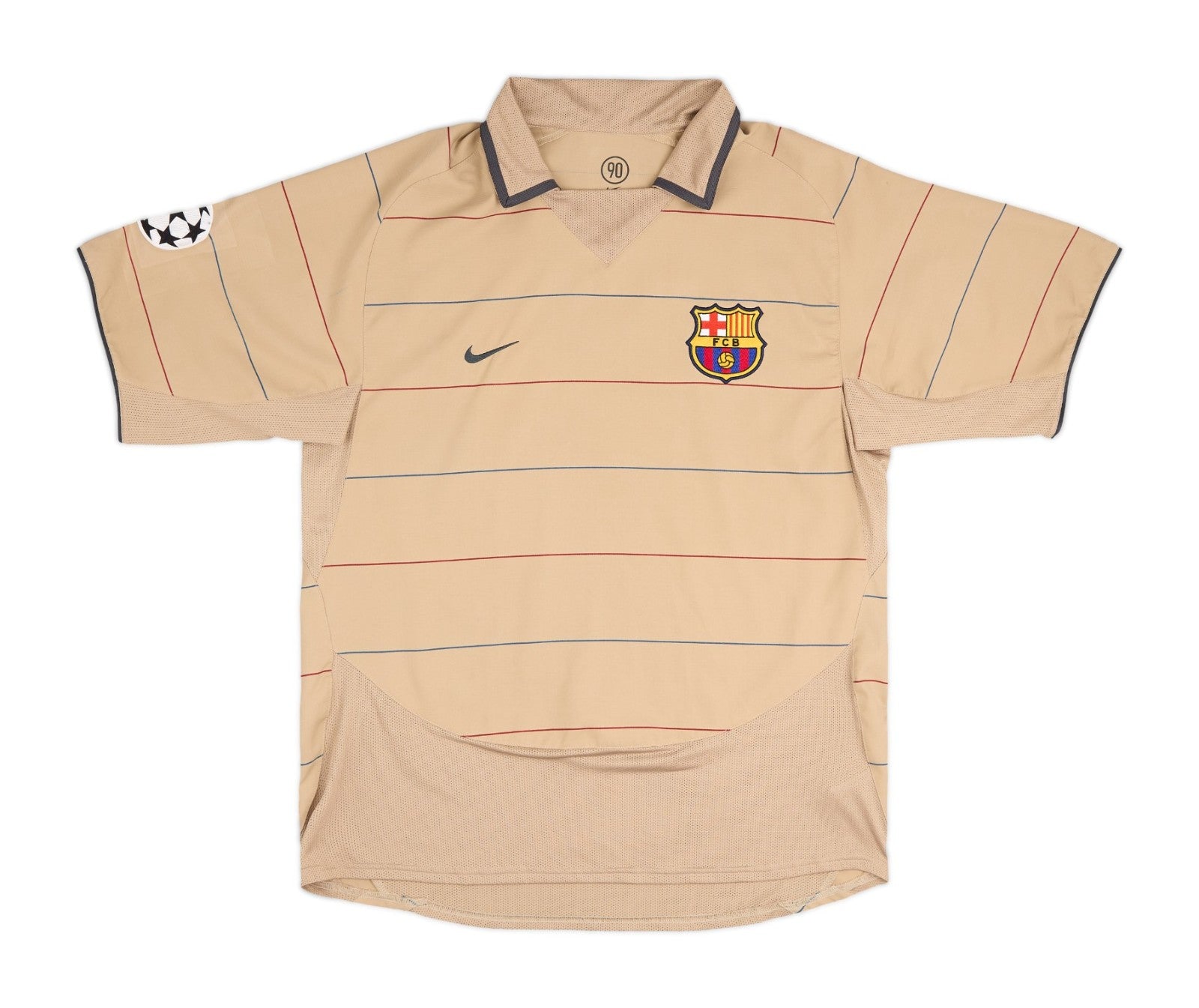 Camiseta Retro Fc Barcelona 2003/04 - 2ª Equipación