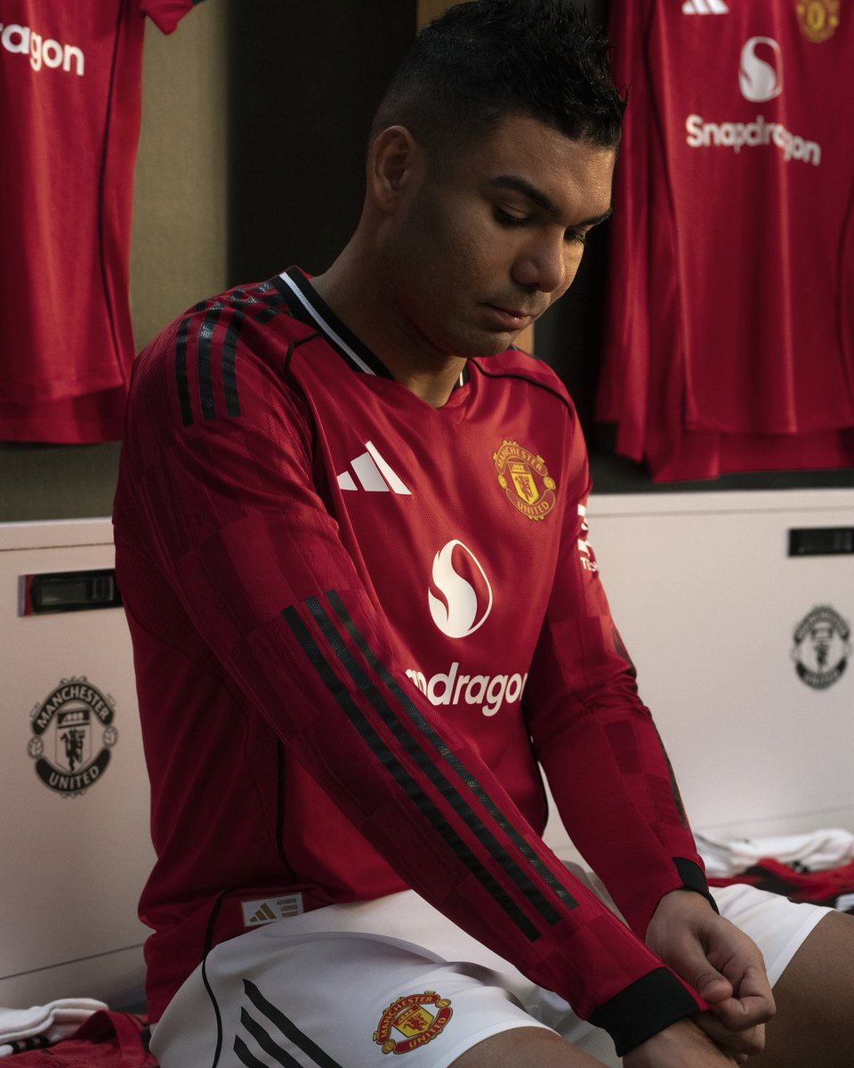 Camiseta Manchester United 2025/26 - 1ª Equipación Manga Larga