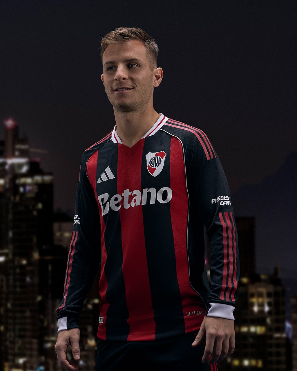 Camiseta River Plate 2025/26 - 2ª Equipación Manga Larga
