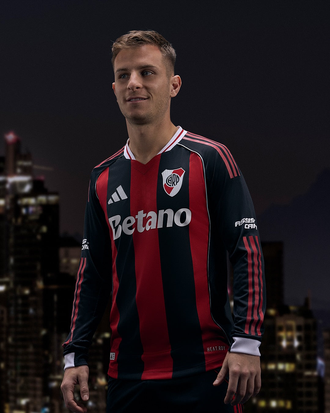 Camiseta River Plate 2025/26 - 2ª Equipación Manga Larga