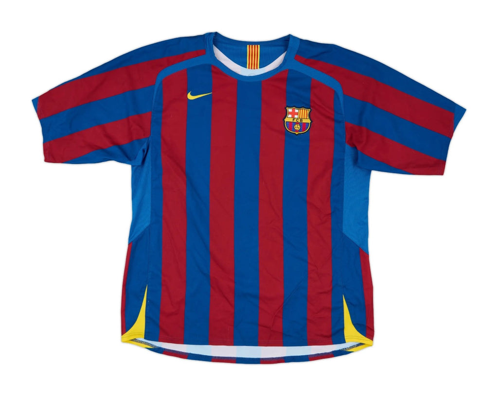 Camiseta Retro Fc Barcelona 2005/06 - 1ª Equipación
