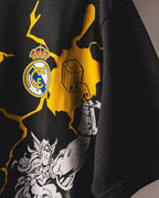 Camiseta Real Madrid 2025/26 - Edición Especial Marvel (Negra)