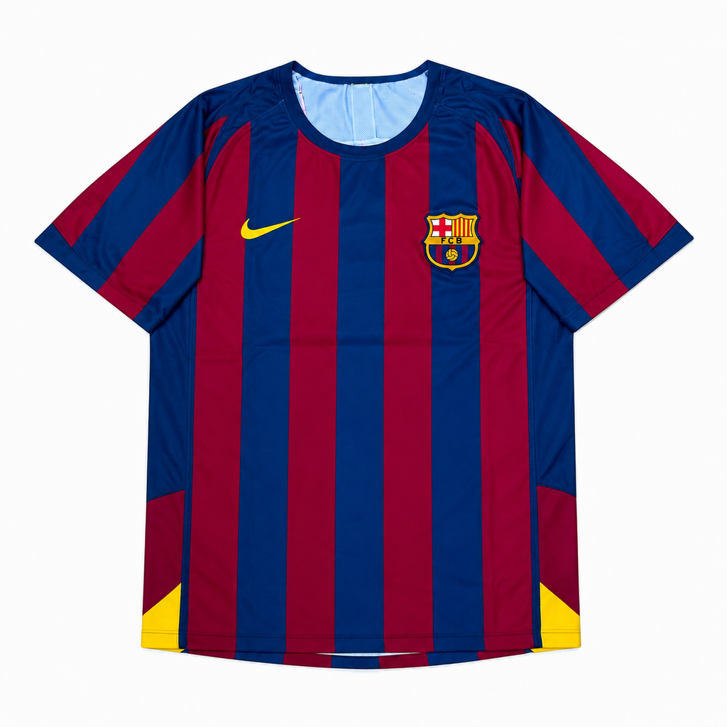 Camiseta Retro Fc Barcelona Champions League 2005/06 - 1ª Equipación