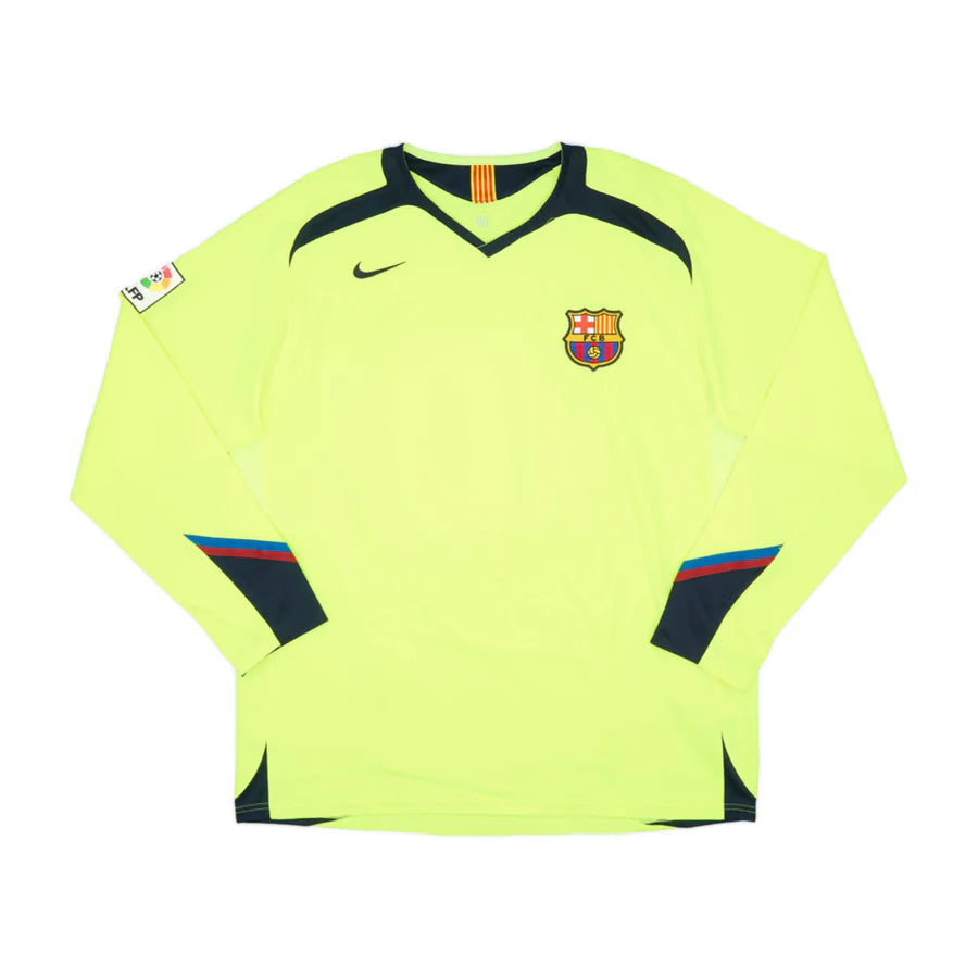 Camiseta Retro Fc Barcelona 2005/2006 - 2ª Equipación Manga Larga