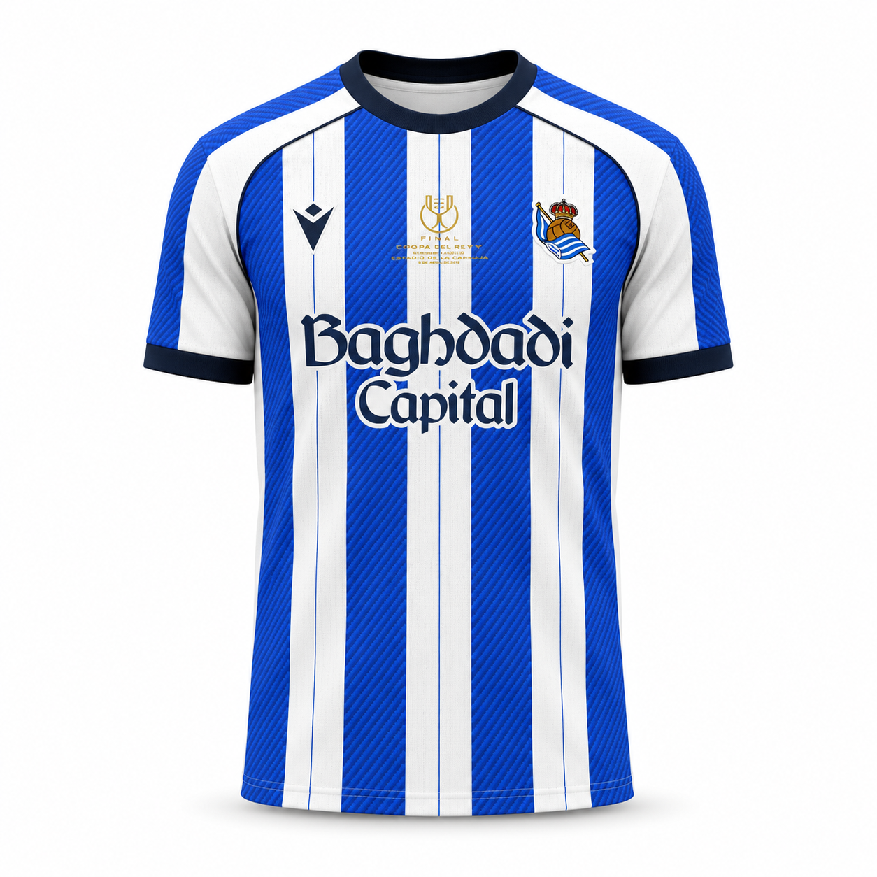 Camiseta Real Sociedad - Edición Final Copa del Rey 2026