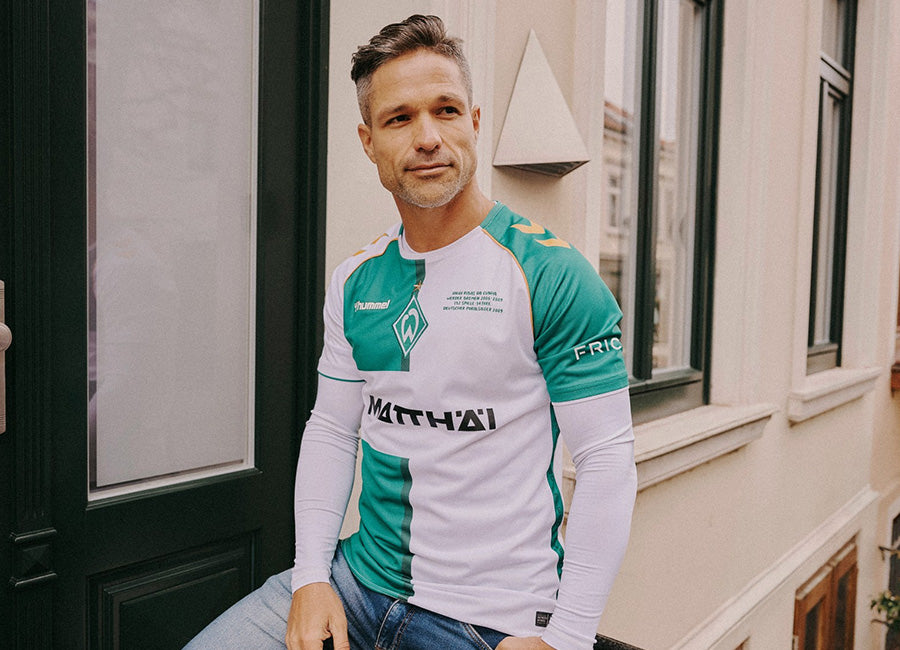 Camiseta Werder Bremen 2025/26 - Edición Especial Obrigado Diego