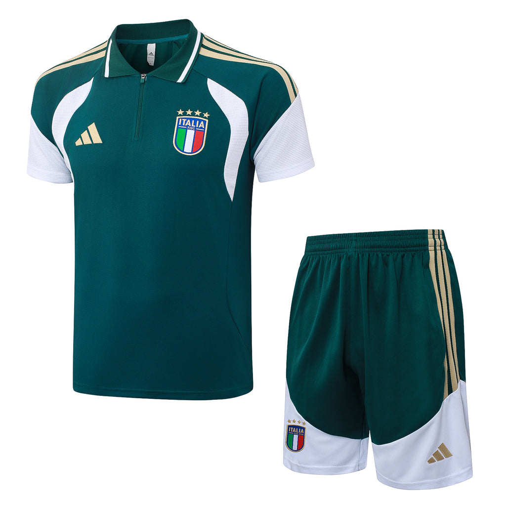 Conjunto Polo Pre-Partido Italia - Mundial 2026