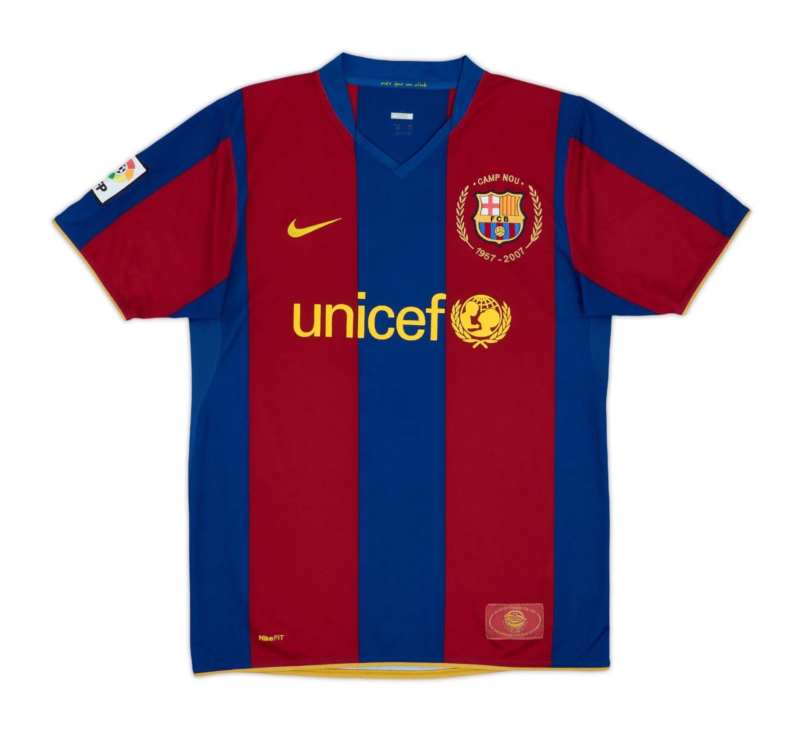 Camiseta Retro Fc Barcelona 2007/08 - 1ª Equipación