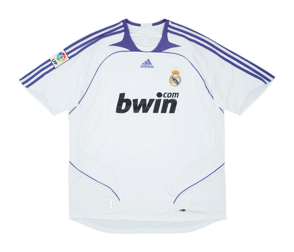 Camiseta Retro Real Madrid 2007/08 - 1ª Equipación