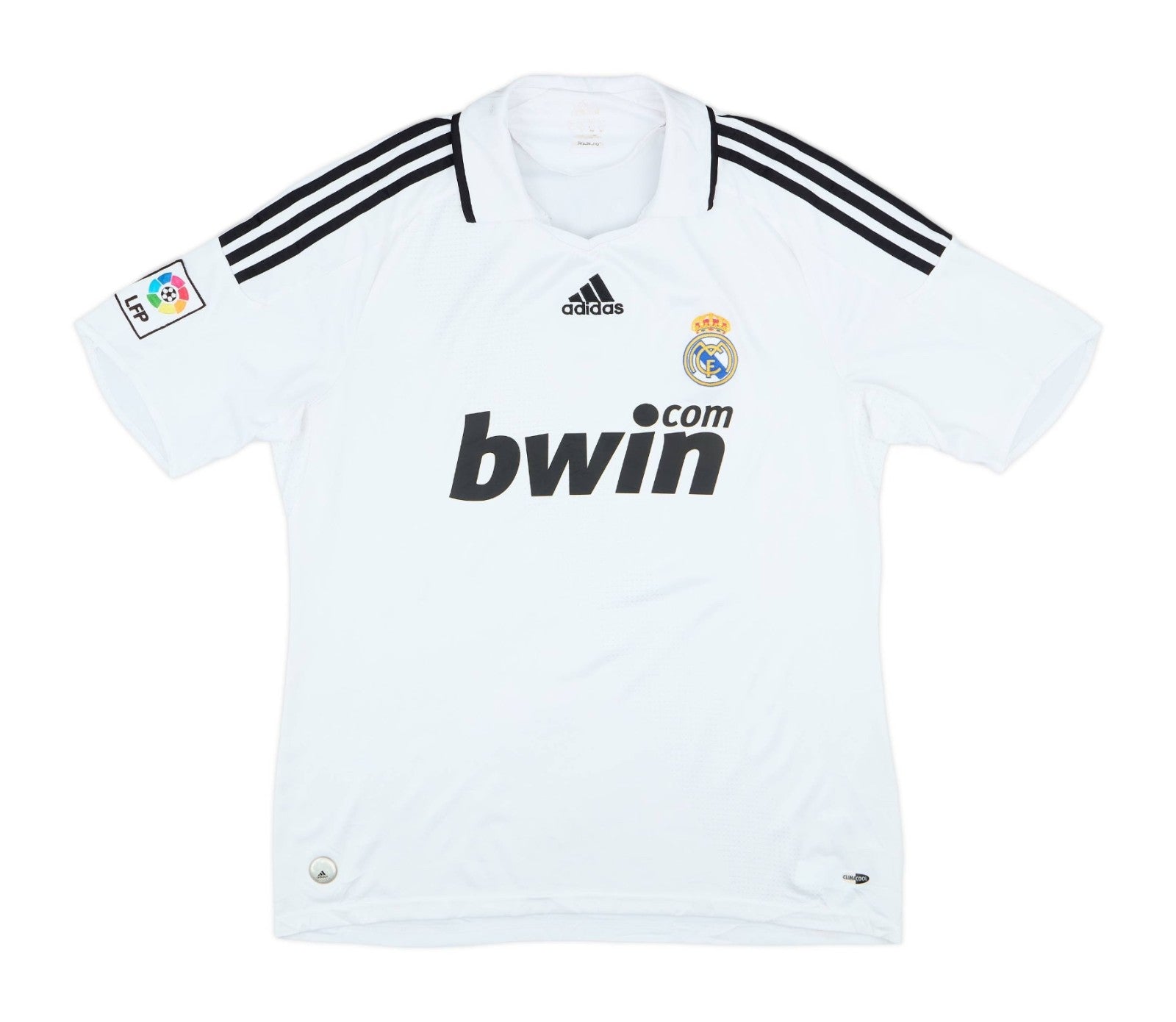 Camiseta Retro Real Madrid 2008/09 - 1ª Equipación