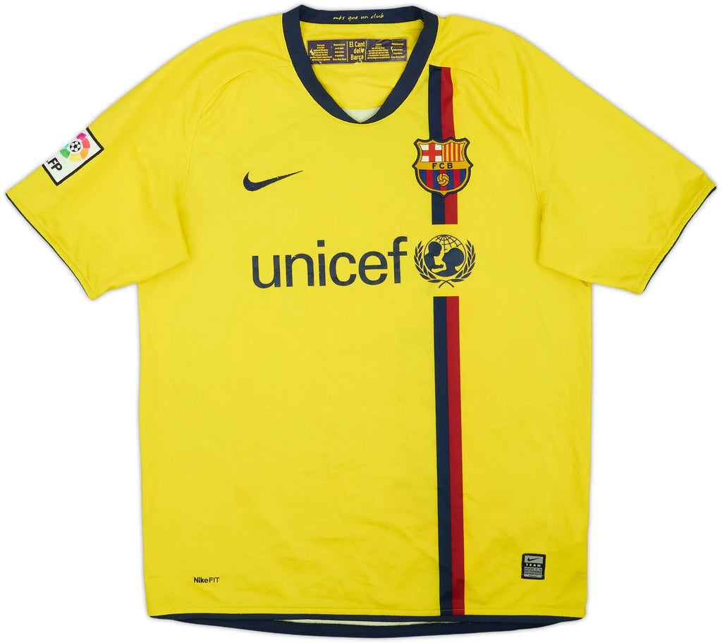 Camiseta Retro Fc Barcelona 2008/09 - 2ª Equipación