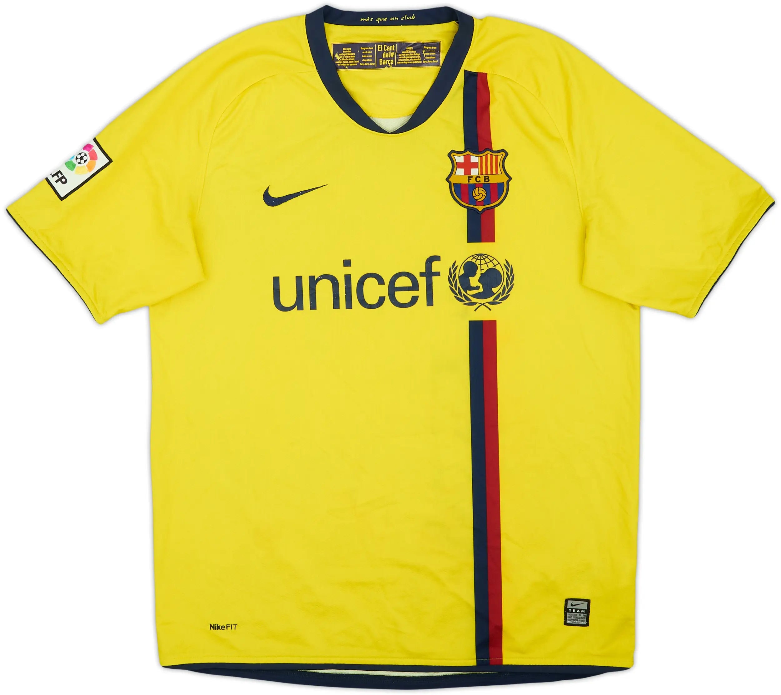 Camiseta Retro Fc Barcelona 2008/09 - 2ª Equipación