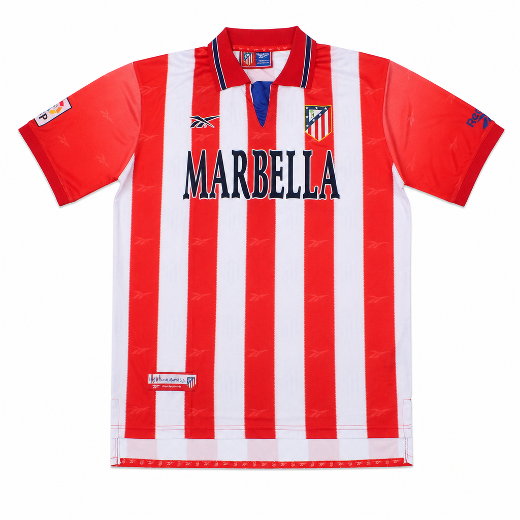 Camiseta Retro Atlético de Madrid 1998/99 - 1ª Equipación