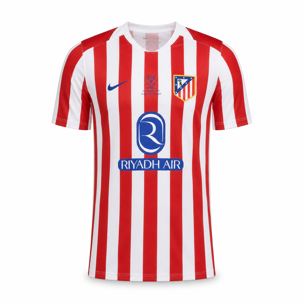 Camiseta Atlético de Madrid - Edición Final Copa del Rey 2026