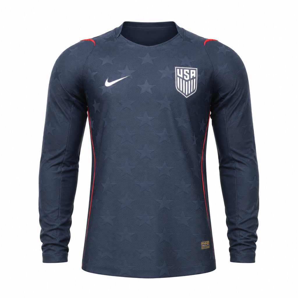 Camiseta Estados Unidos Mundial 2026 - 2ª Equipación Manga Larga