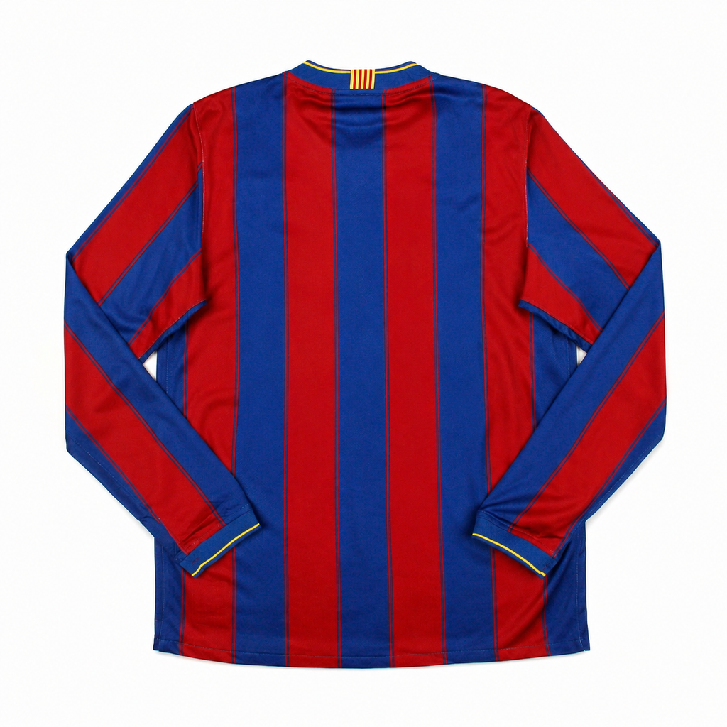 Camiseta Retro Fc Barcelona 2009/10 - 1ª Equipación Manga Larga