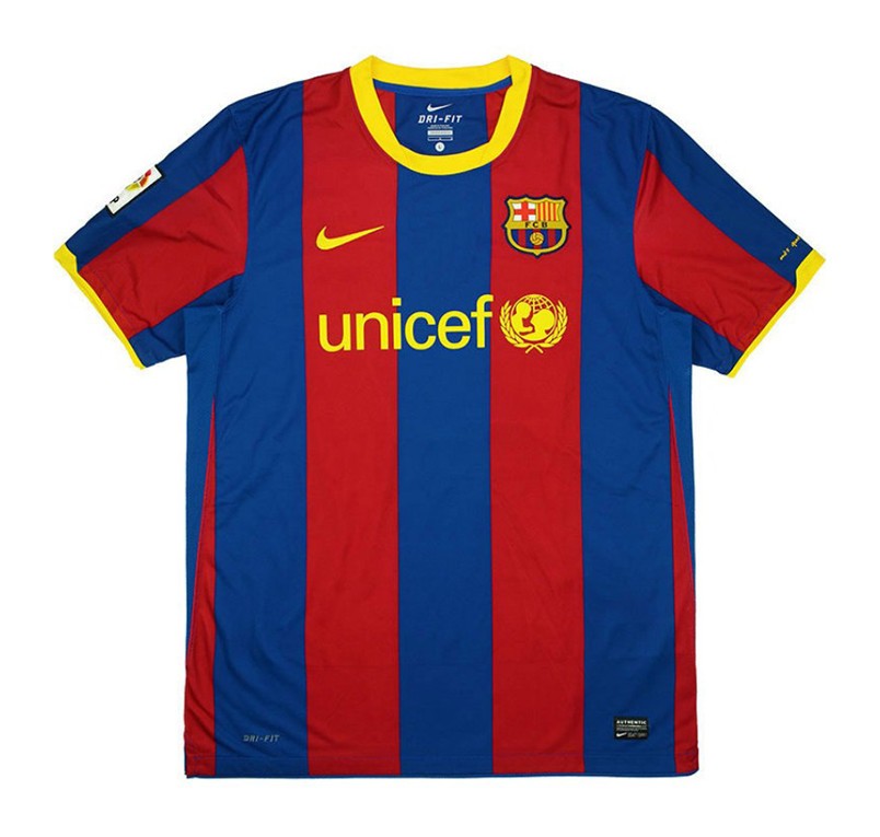 Camiseta Retro Fc Barcelona 2010/11 - 1ª Equipación