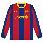 Camiseta Retro Fc Barcelona 2010/11 - 1ª Equipación Manga Larga