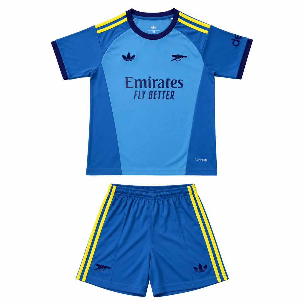 Conjunto Infantil Arsenal 2026/27 - 2ª Equipación Portero