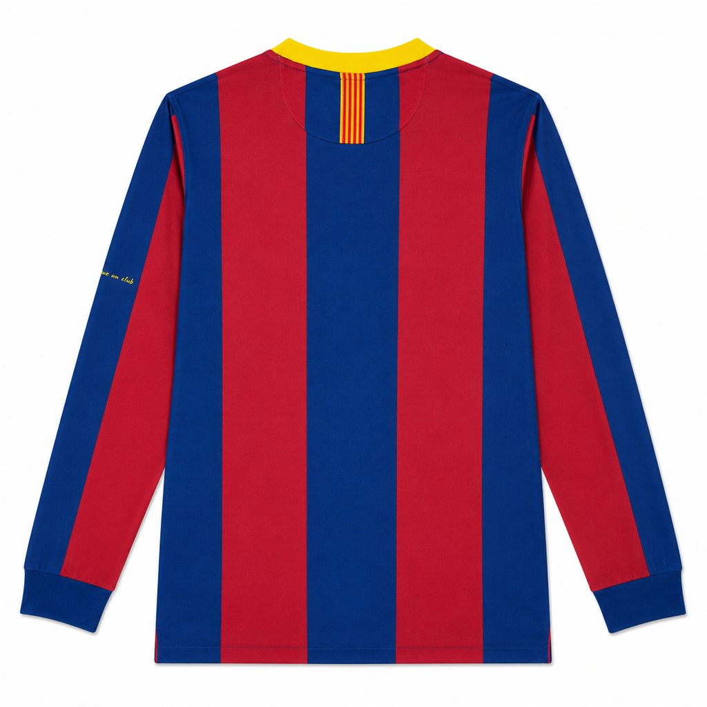 Camiseta Retro Fc Barcelona 2010/11 - 1ª Equipación Manga Larga