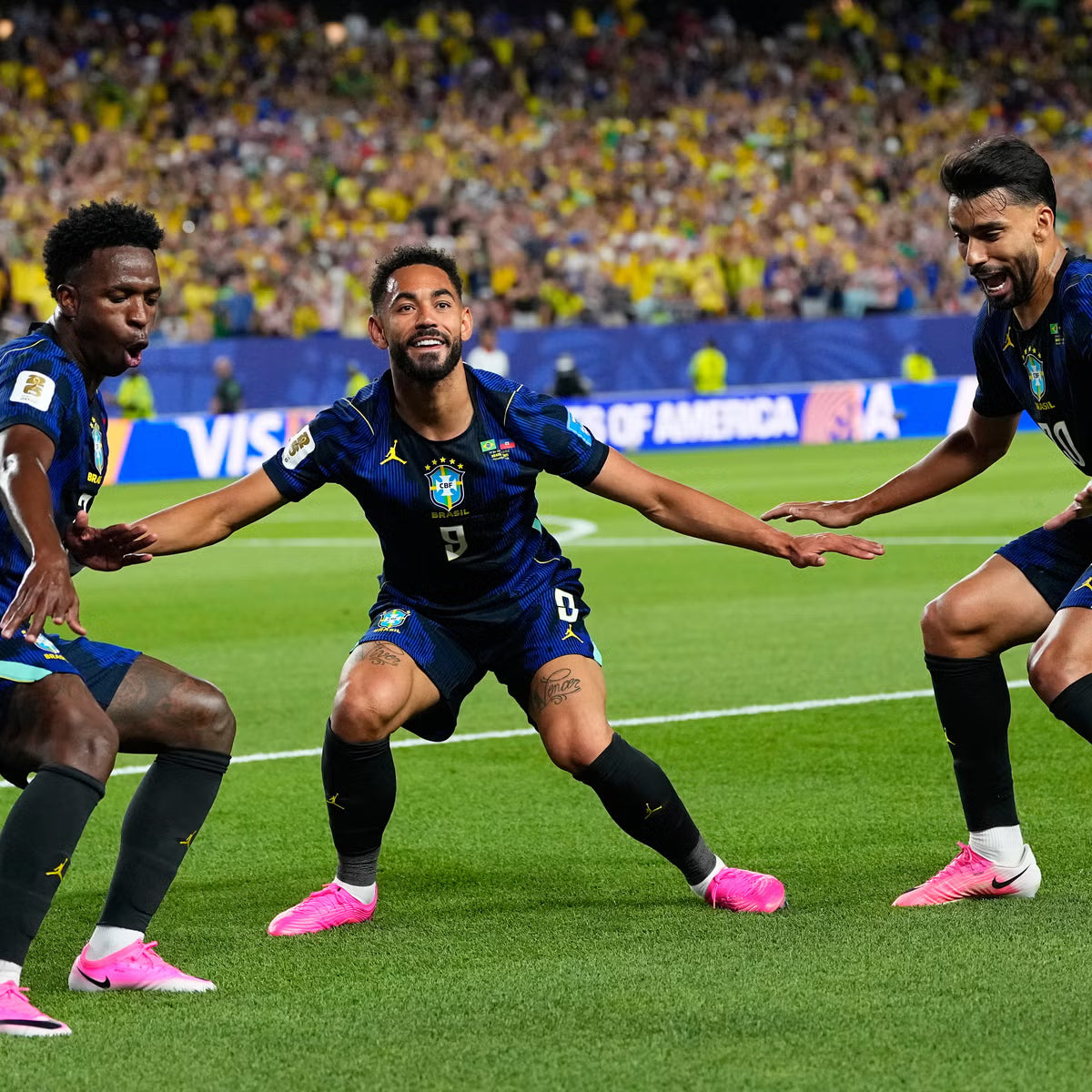 Pantalón Corto Brasil Mundial 2026 - 2ª Equipación