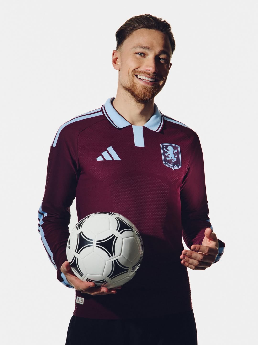 Camiseta Aston Villa 2026/27 - 1ª Equipación Manga Larga