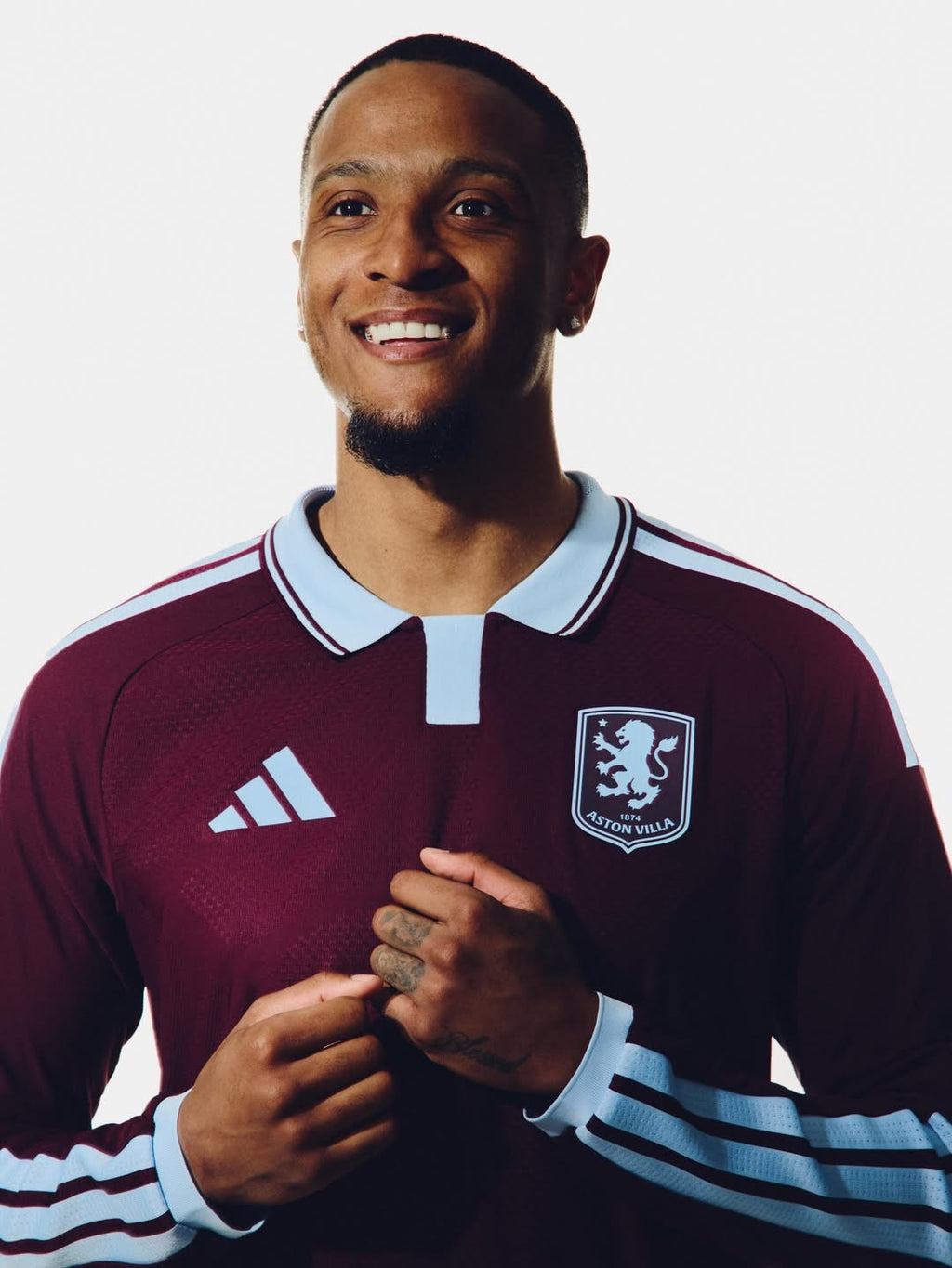 Camiseta Aston Villa 2026/27 - 1ª Equipación Manga Larga