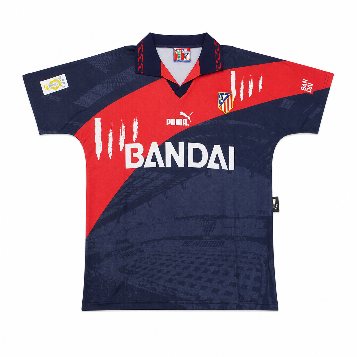 Camiseta Retro Atlético de Madrid 1996/97 - 2ª Equipación